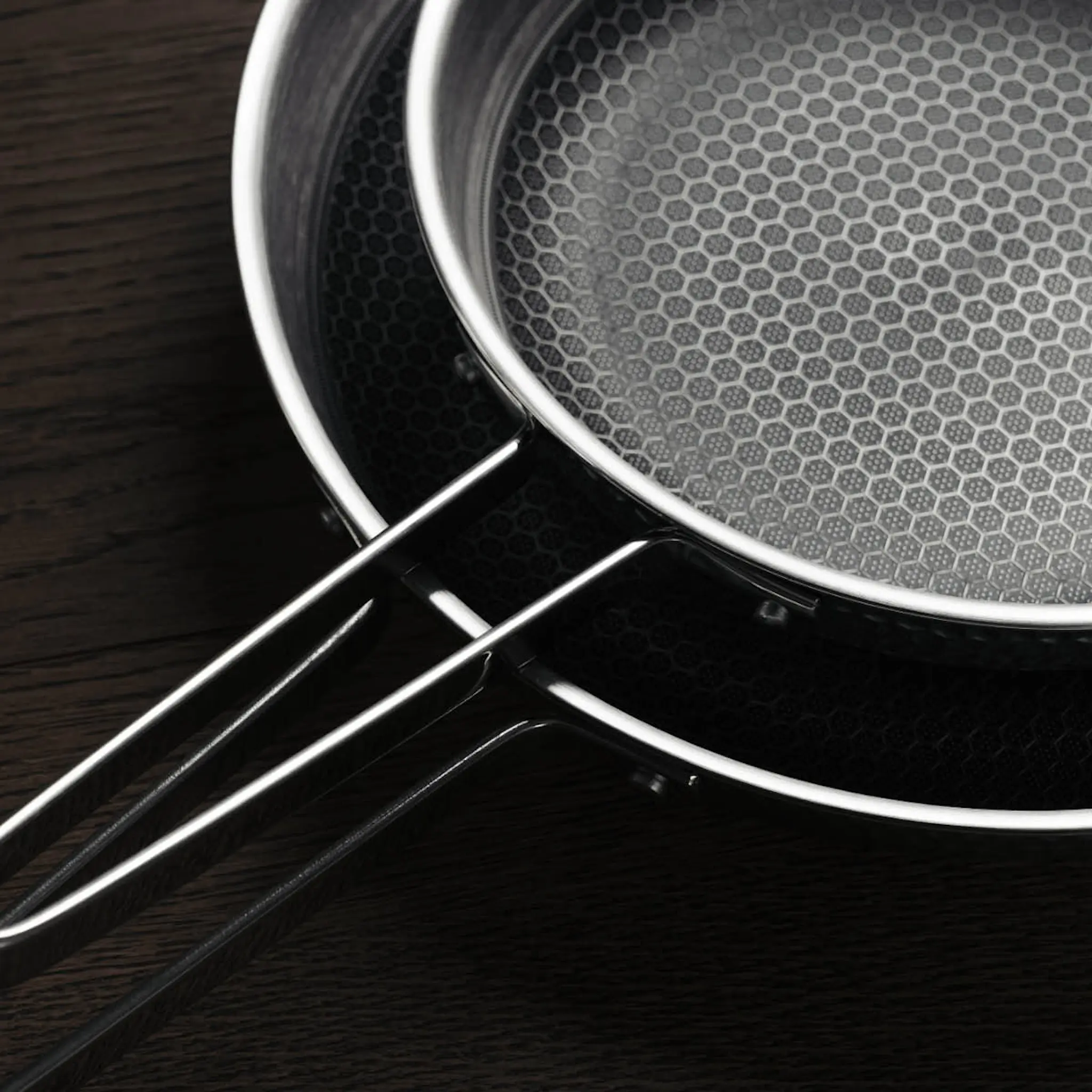 Vargen & Thor Kroma MB Paistinpannusetti 28+22 cm Teräs