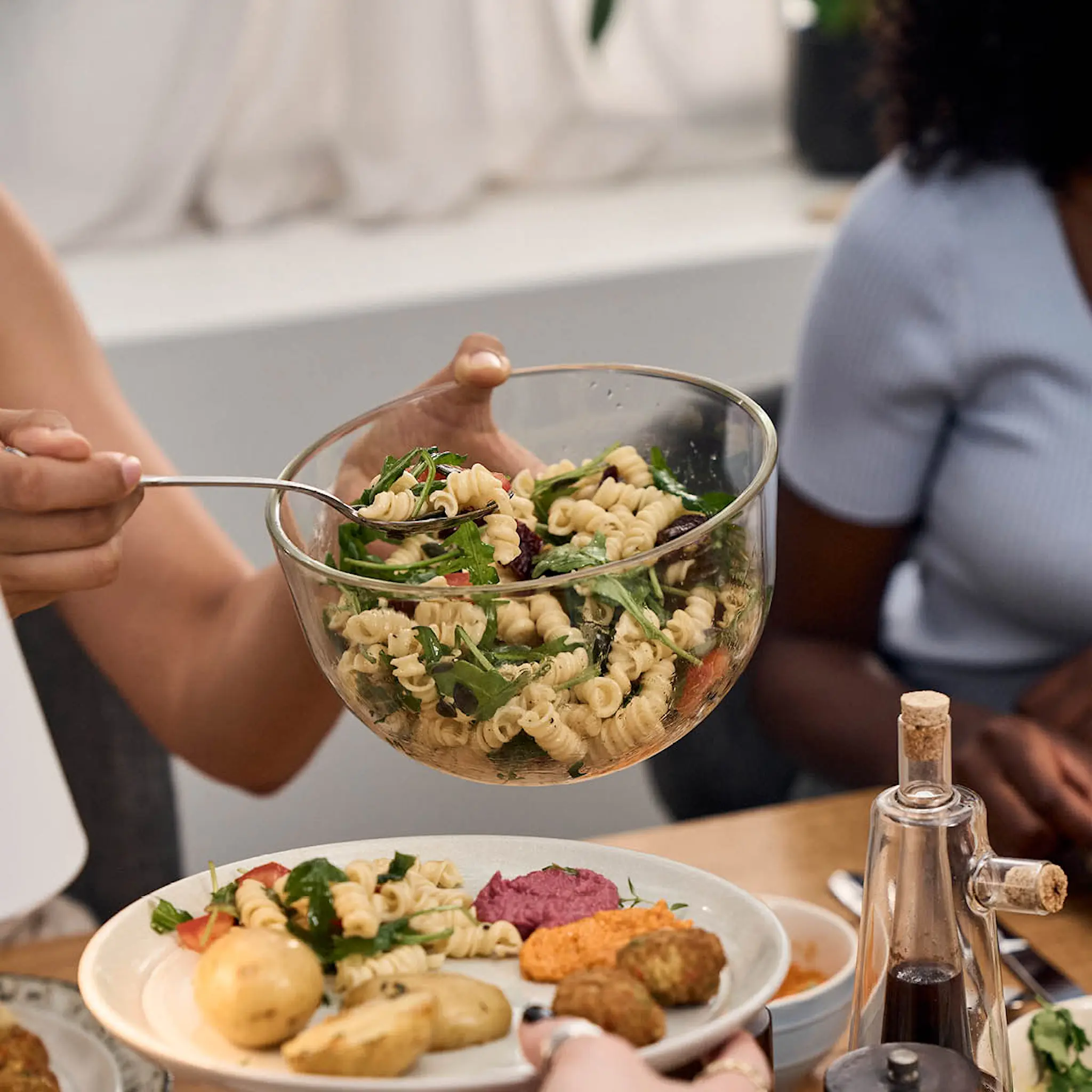 Zwilling Fresh & Save vakuumskål i glas med lock 1,75L 18 cm