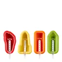 Blandade figurer glassform 4-pack multi