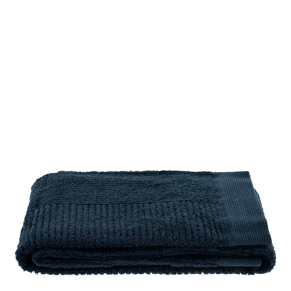 Classic badehåndkle 140x70 cm dark blue