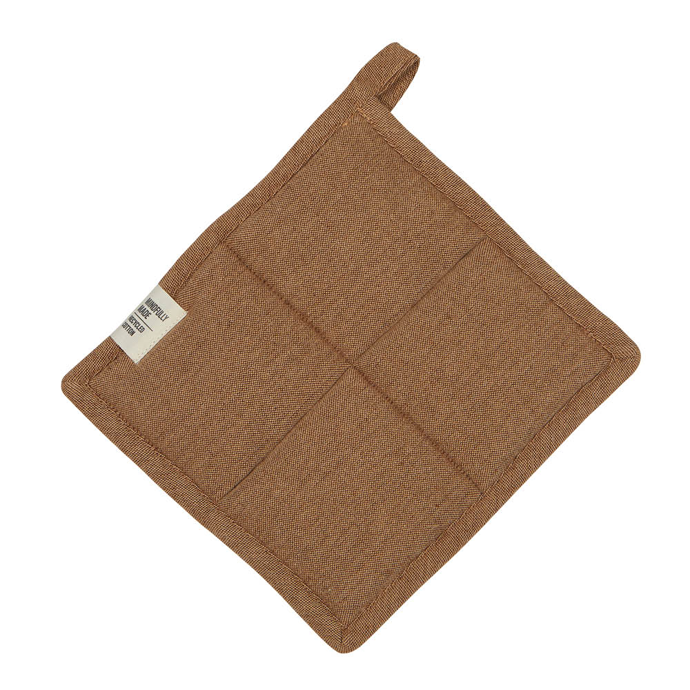 Fondaco Vide grytelapp 20x20 cm cognac
