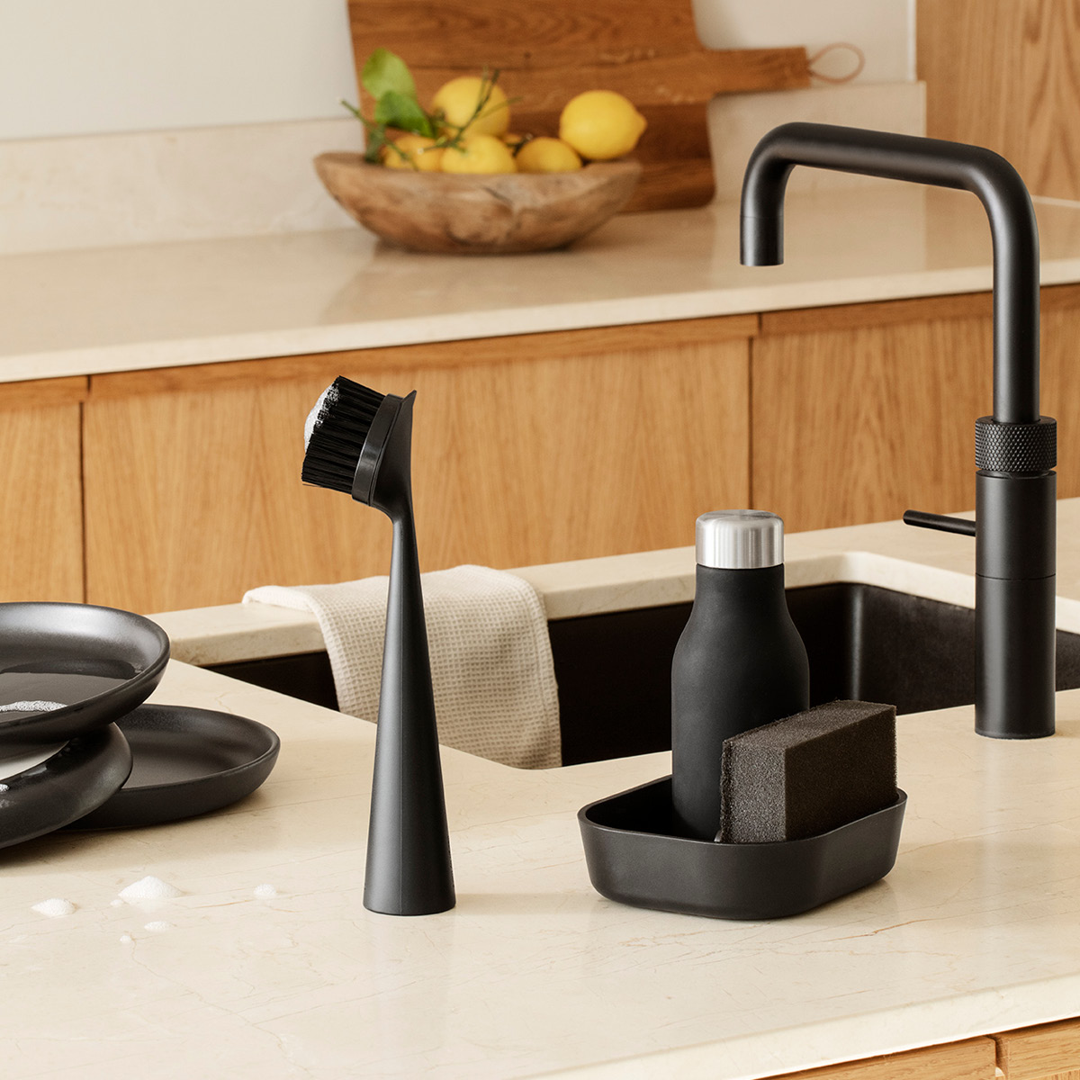 Eva Solo Oppvasksett svart