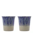 Diva mugg 25 cl 2-pack blå/offwhite