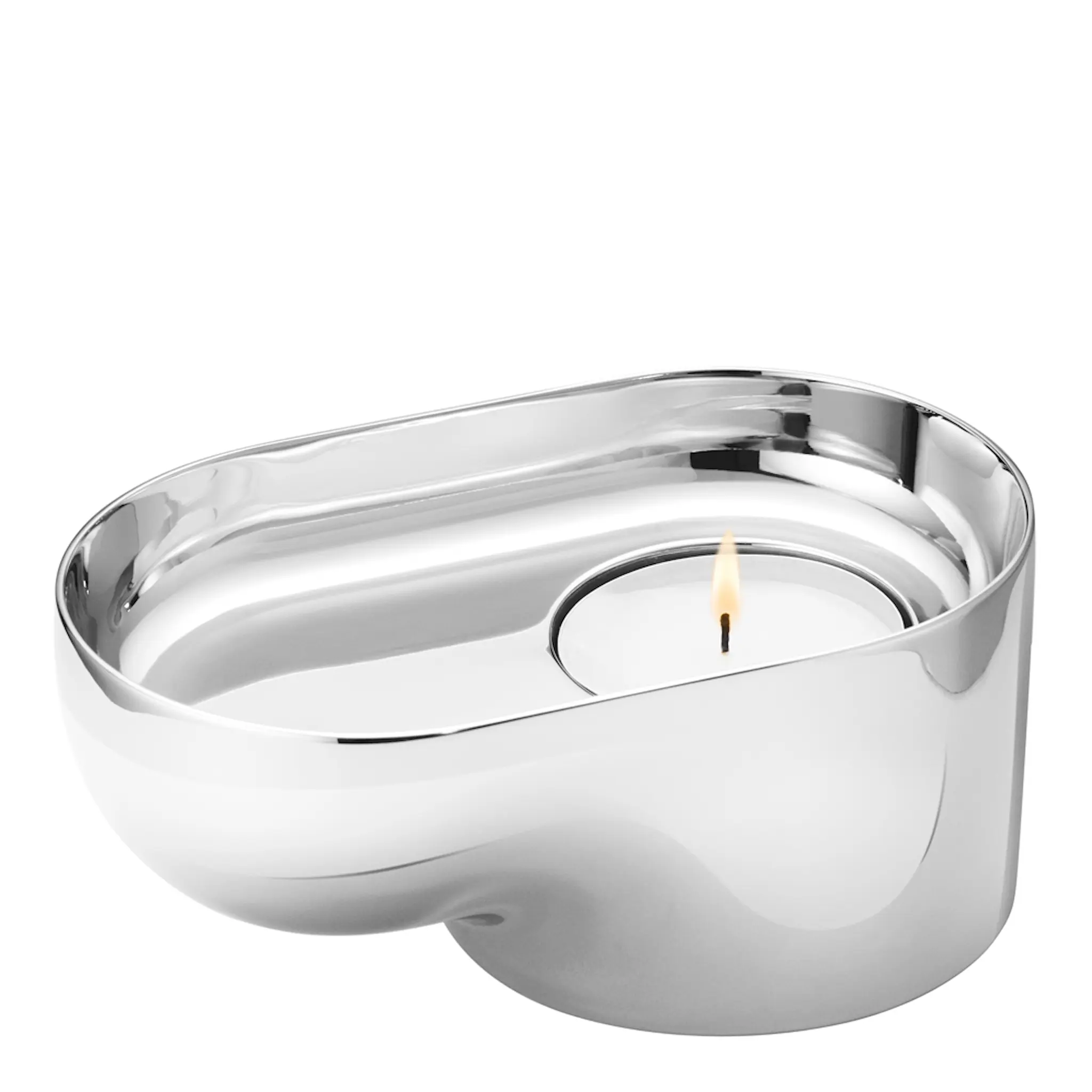 Georg Jensen Nendo Ljusstake 6 cm Rostfritt stål
