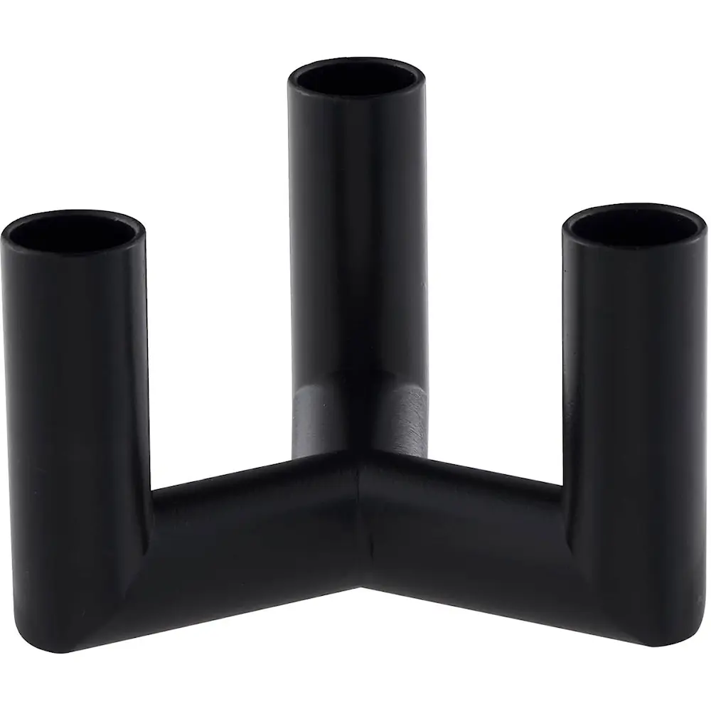 Kynttilänjalka 6,5 cm Musta