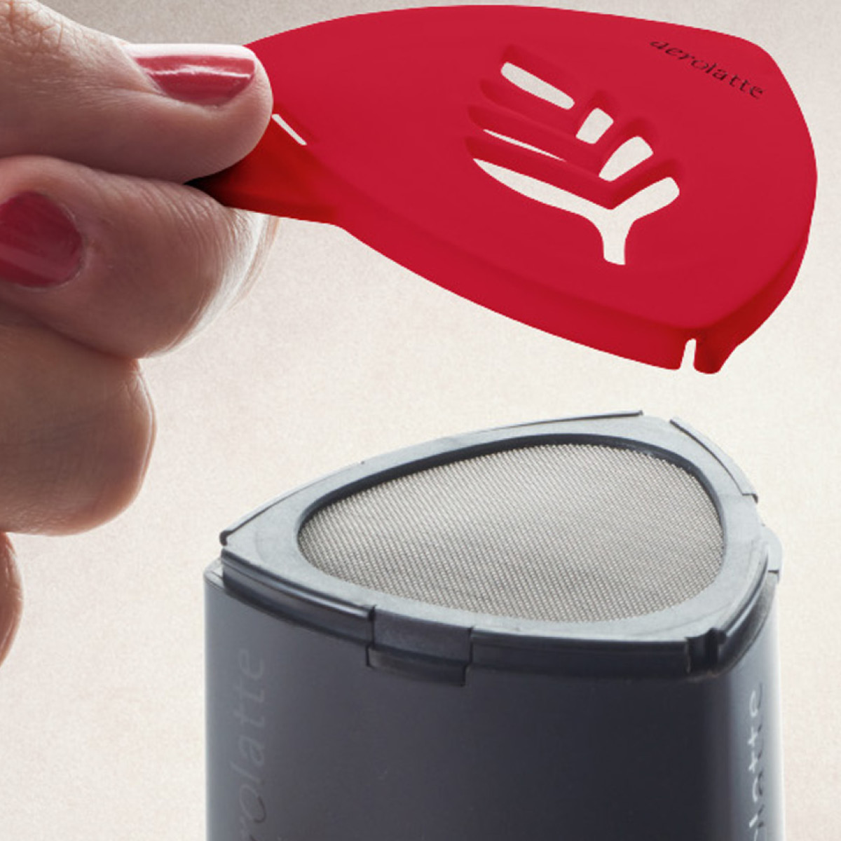 Aerolatte Cappuccino artist kaffe mönster