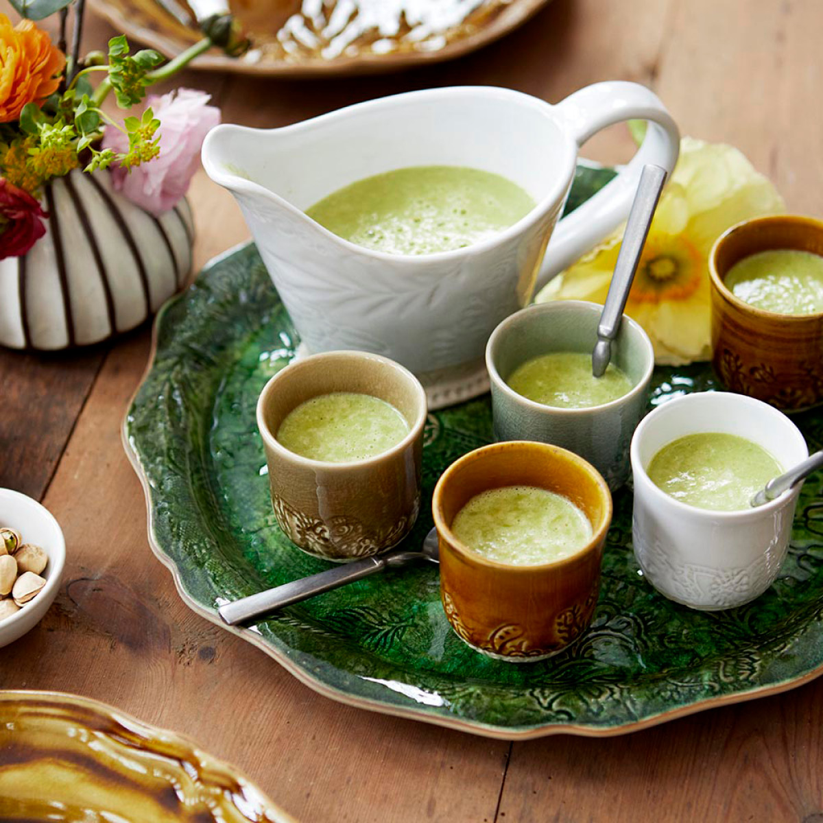 Sthål Arabesque espressokopp 15 cl hvit