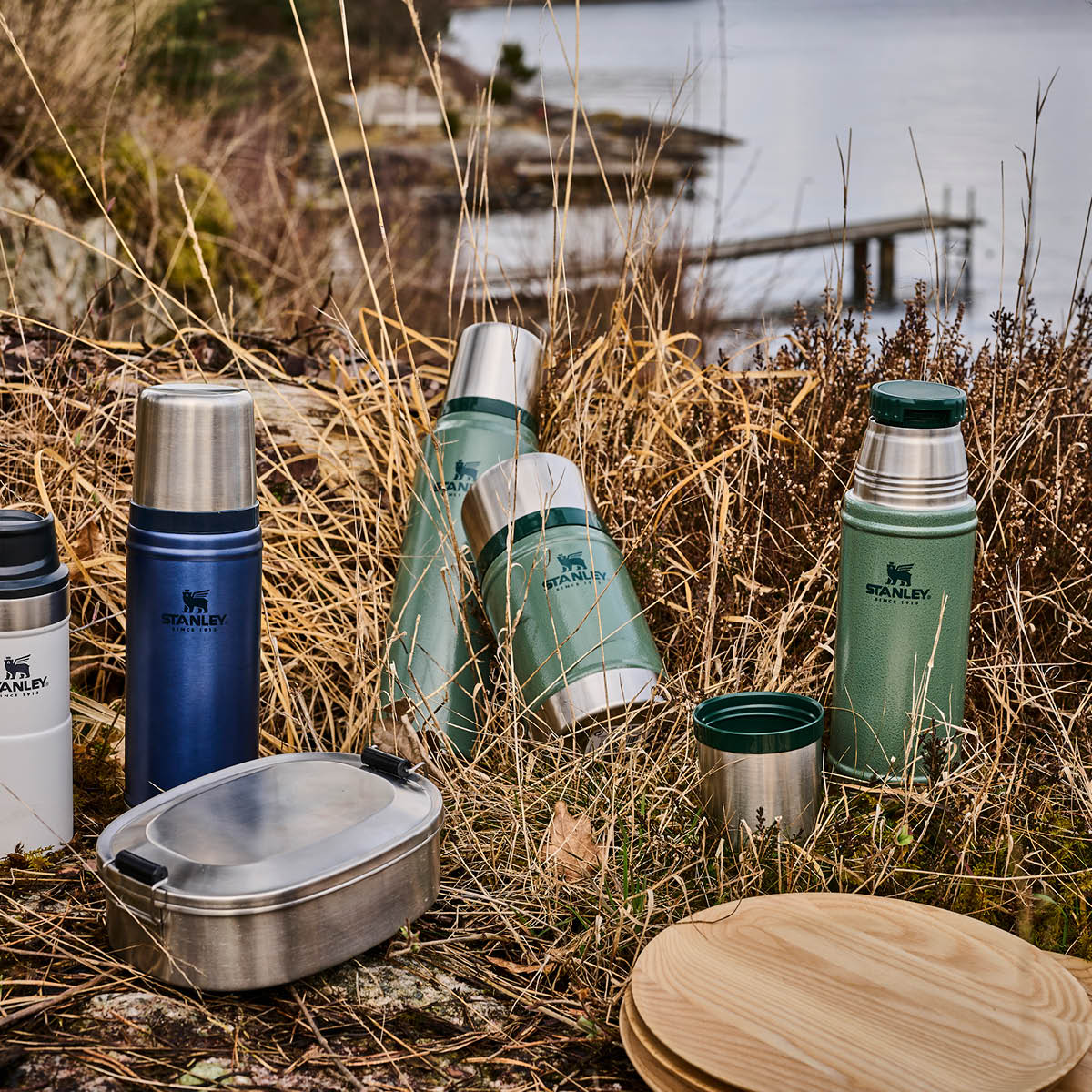 Stanley Termos 0,5L klassisk grønn