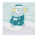 Mumin servett 33x33 cm 20-pack En dag på stranden