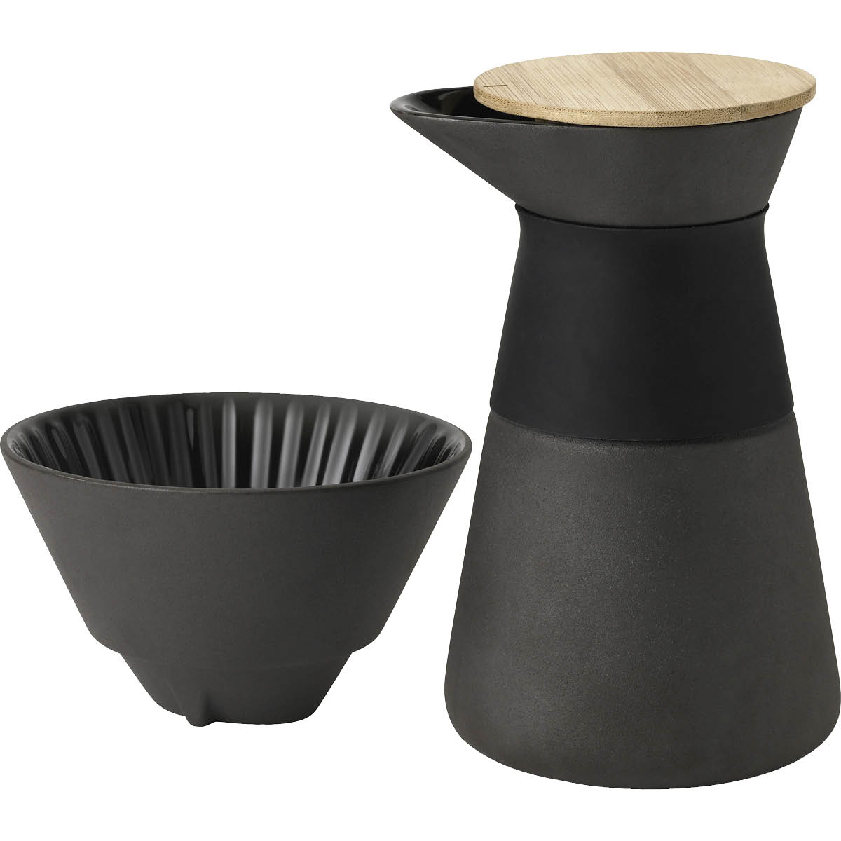 Stelton Theo Kahvinkeitin 60 cl Musta