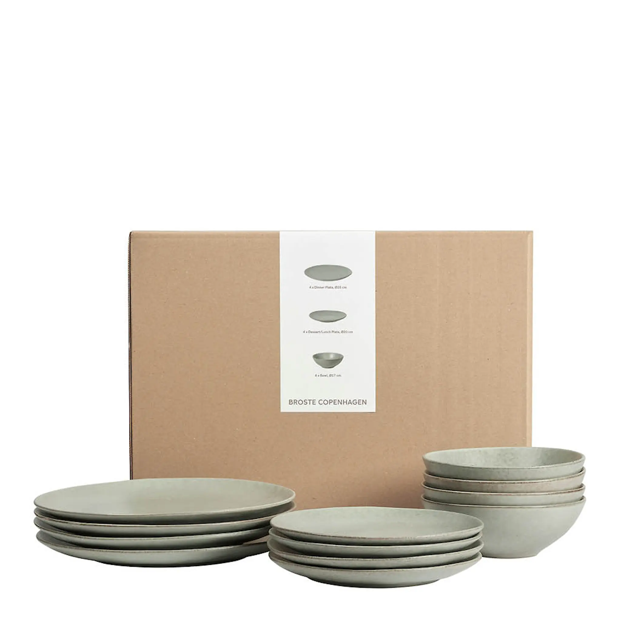 Broste Copenhagen Nordic Marsh illallisastiasto 12 osaa