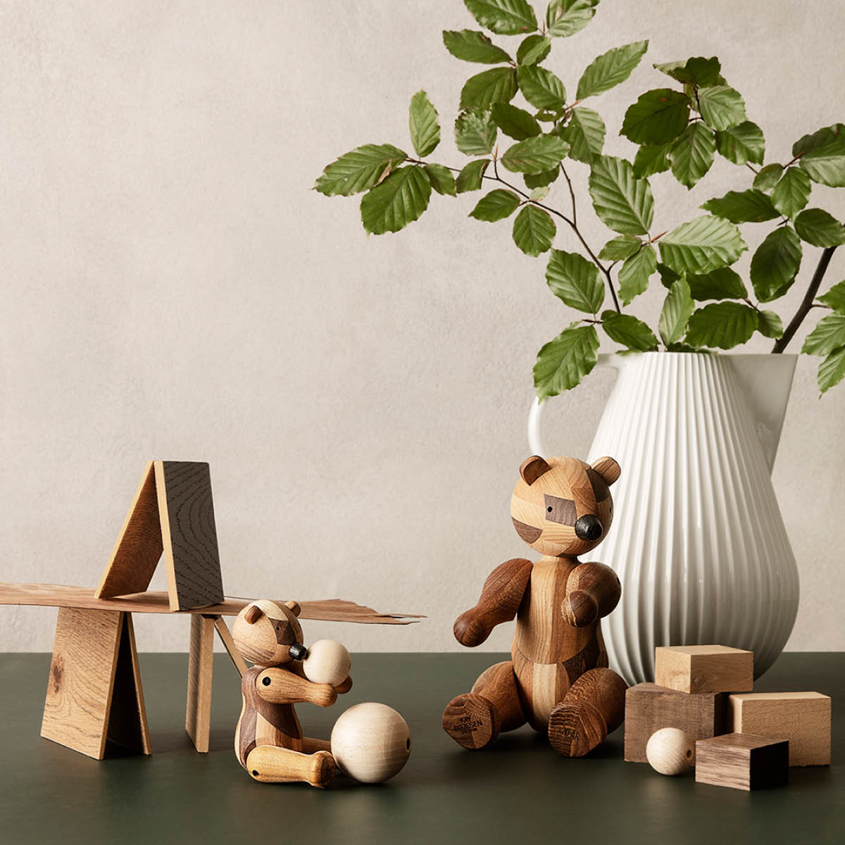 Kay Bojesen Denmark The reworked bear figur 25 cm