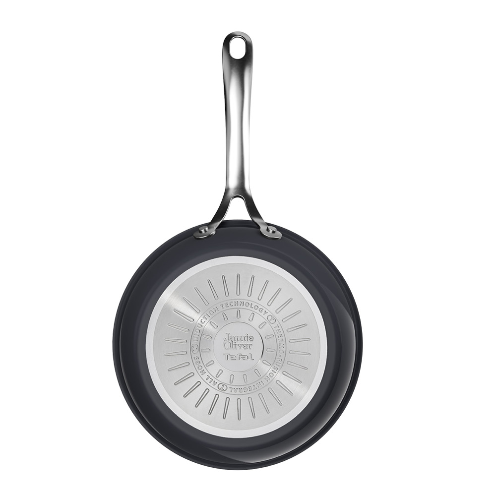 Jamie Oliver Tefal Enjoy stekpanna 2 delar 24+28 cm keramisk beläggning