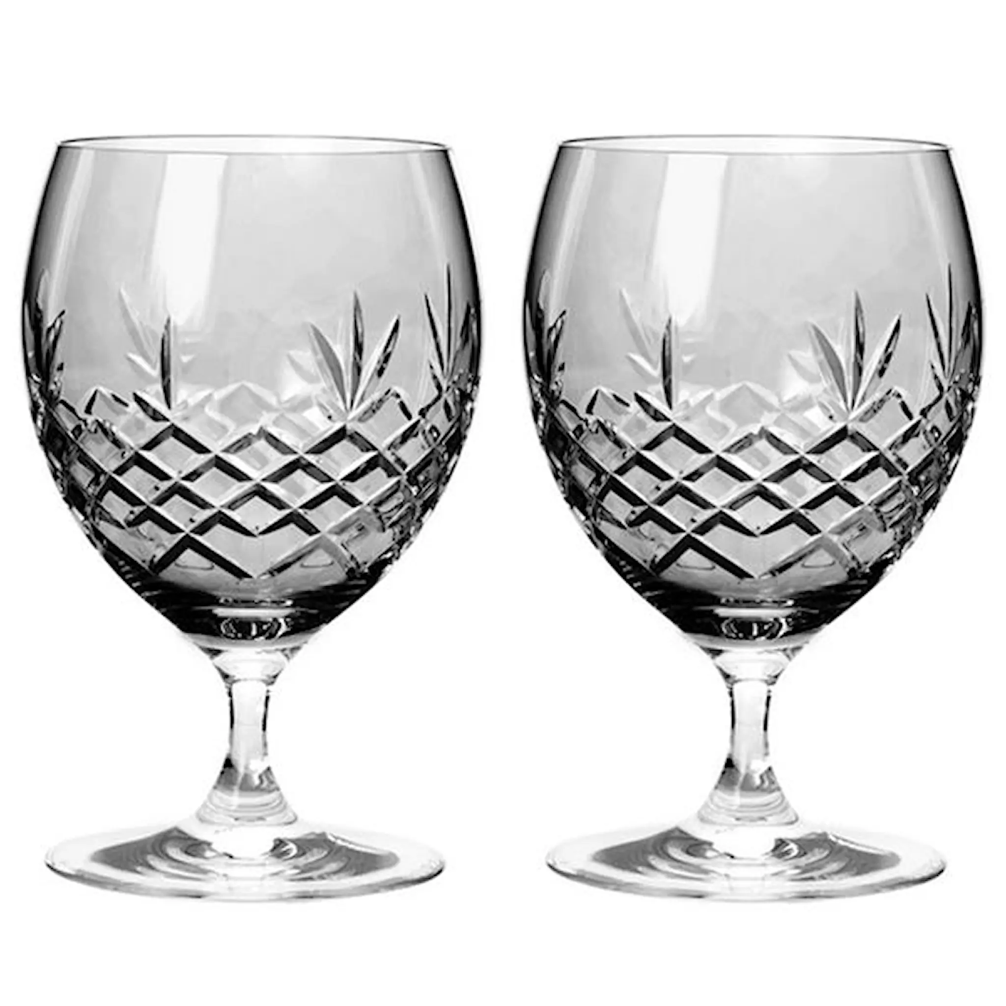 Frederik Bagger Crispy Eightballglas 55 cl 2-pack Dark