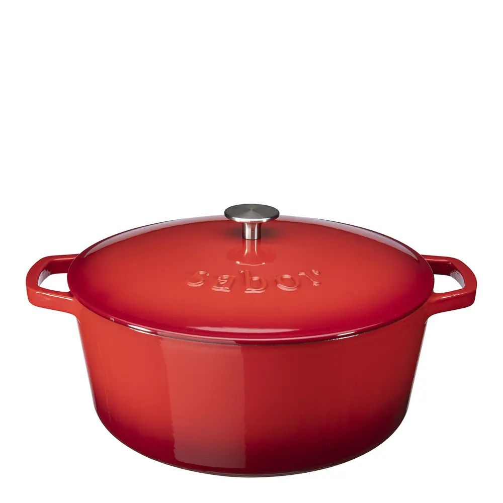 Sabor Valurautapata 6,7 L Punainen