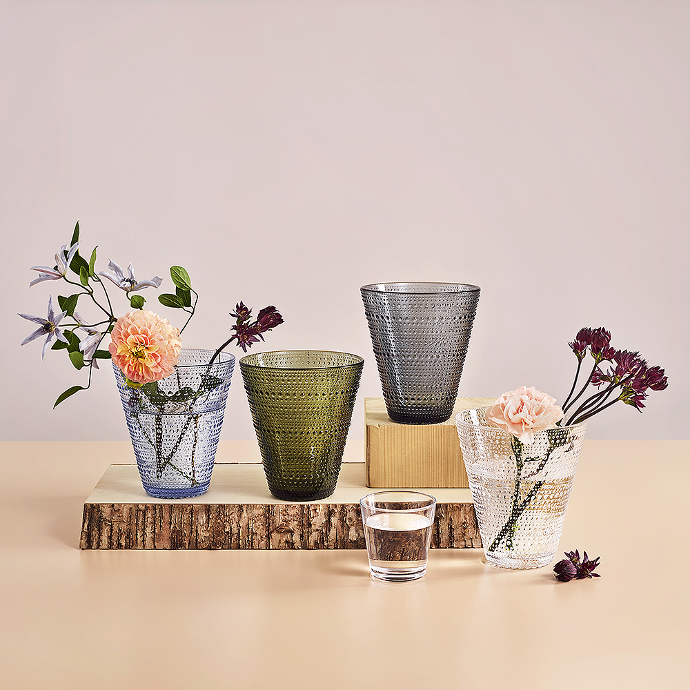 iittala Kastehelmi Maljakko 15,4 cm Kirkas