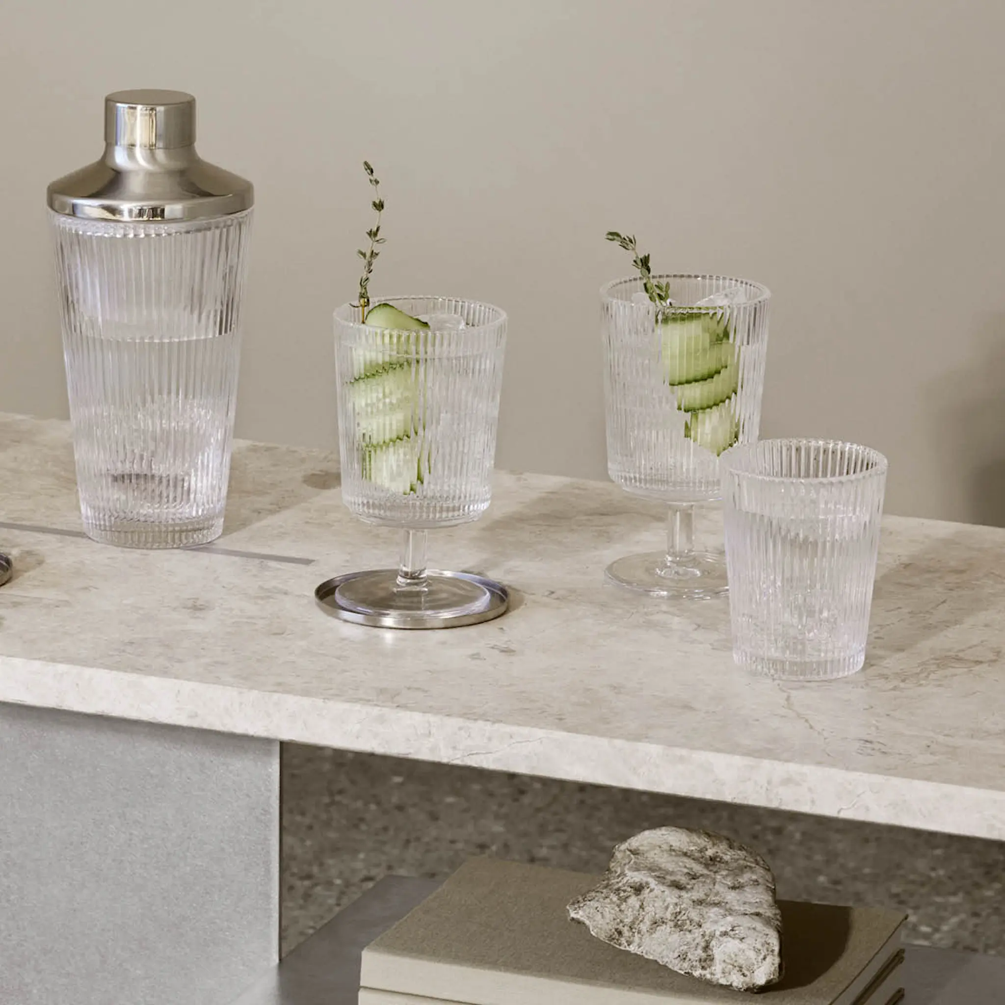 Stelton Pilastro vinglas 18 cl 4-pack klar