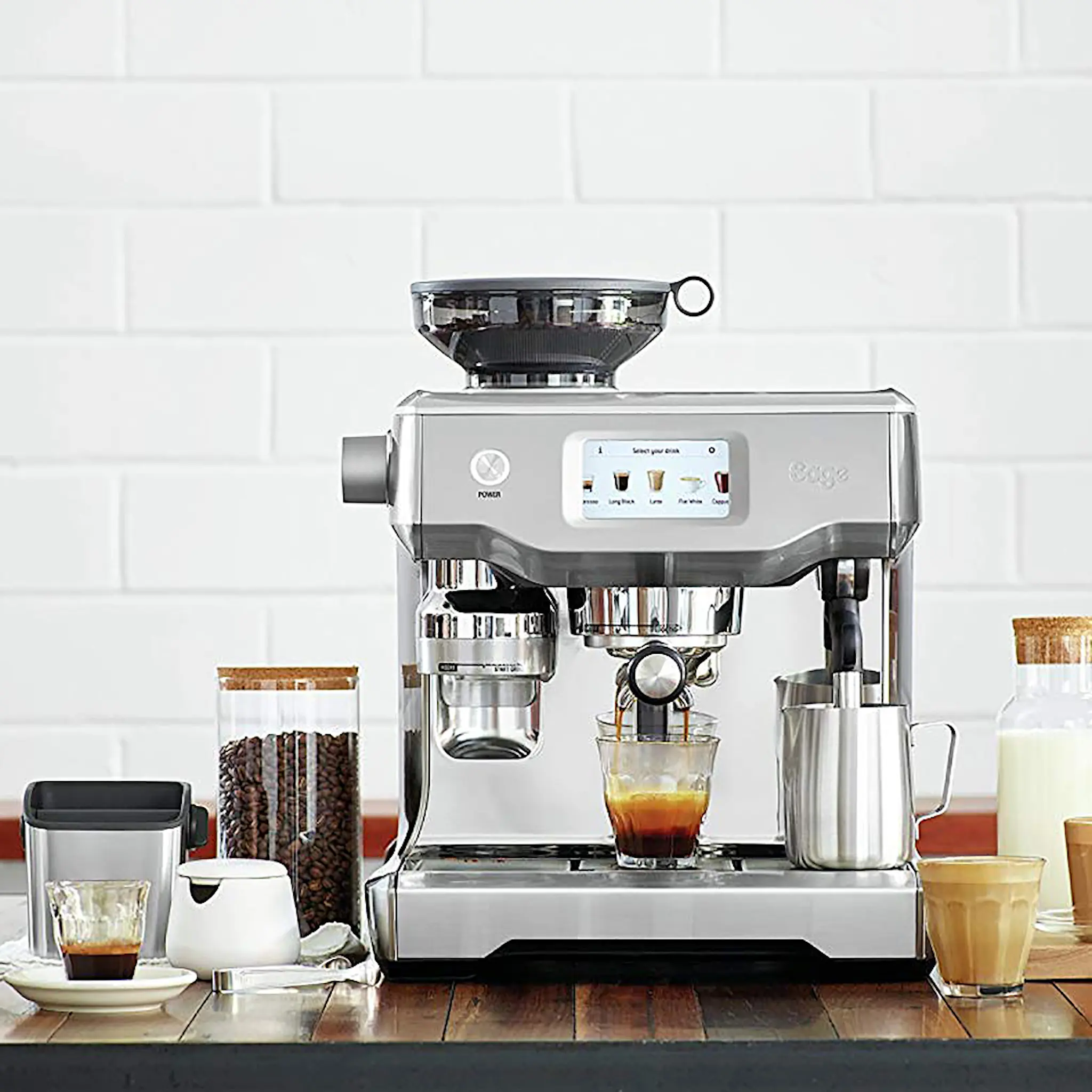 Sage The Oracle Touch Espressokone Ruostumaton