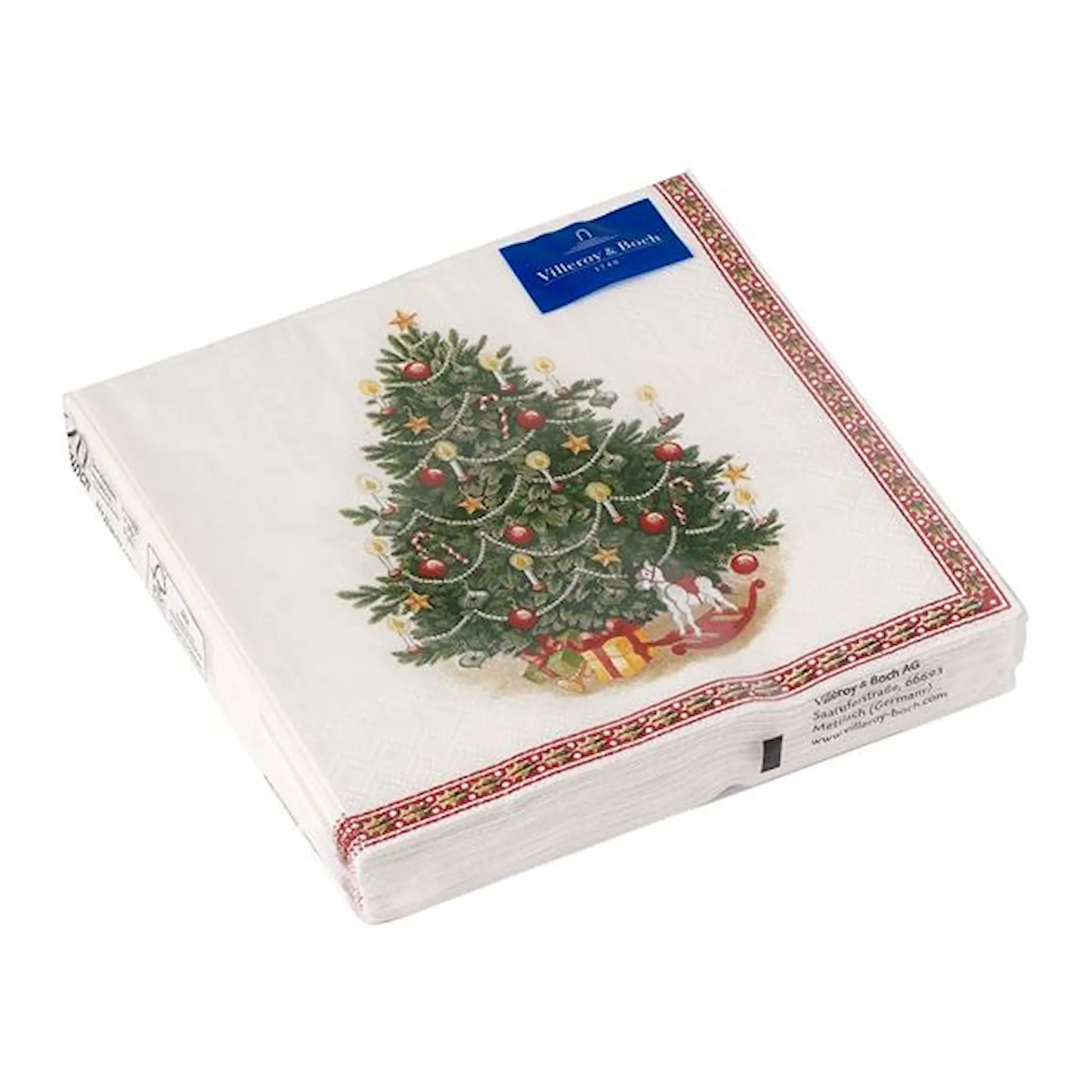 Villeroy & Boch Winter Specials servietter juletre 25 cm