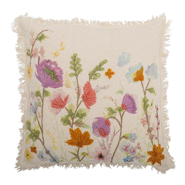 Pogni kudde 50x50 cm blommönster