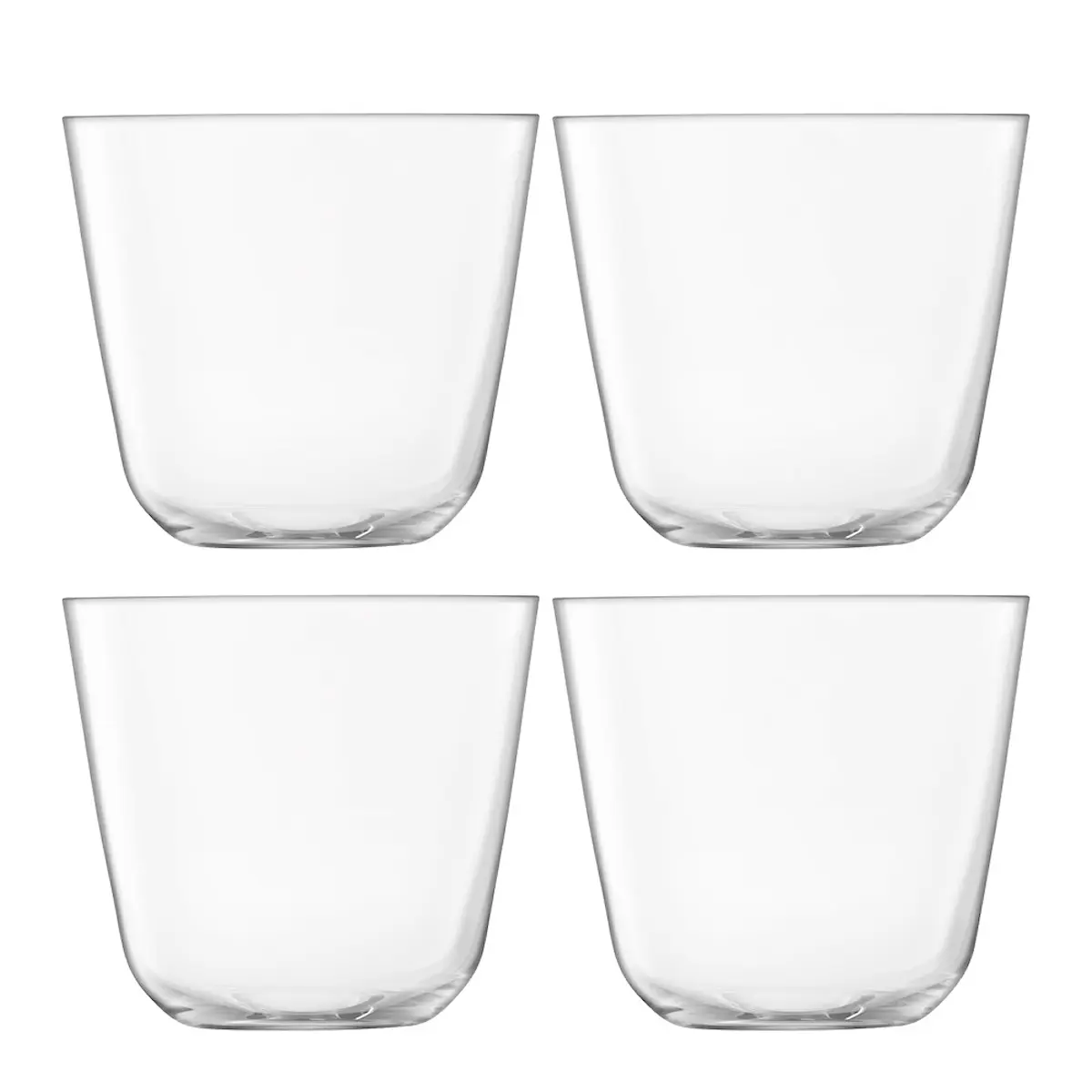 LSA International Arc vattenglas 26 cl 4-pack klar