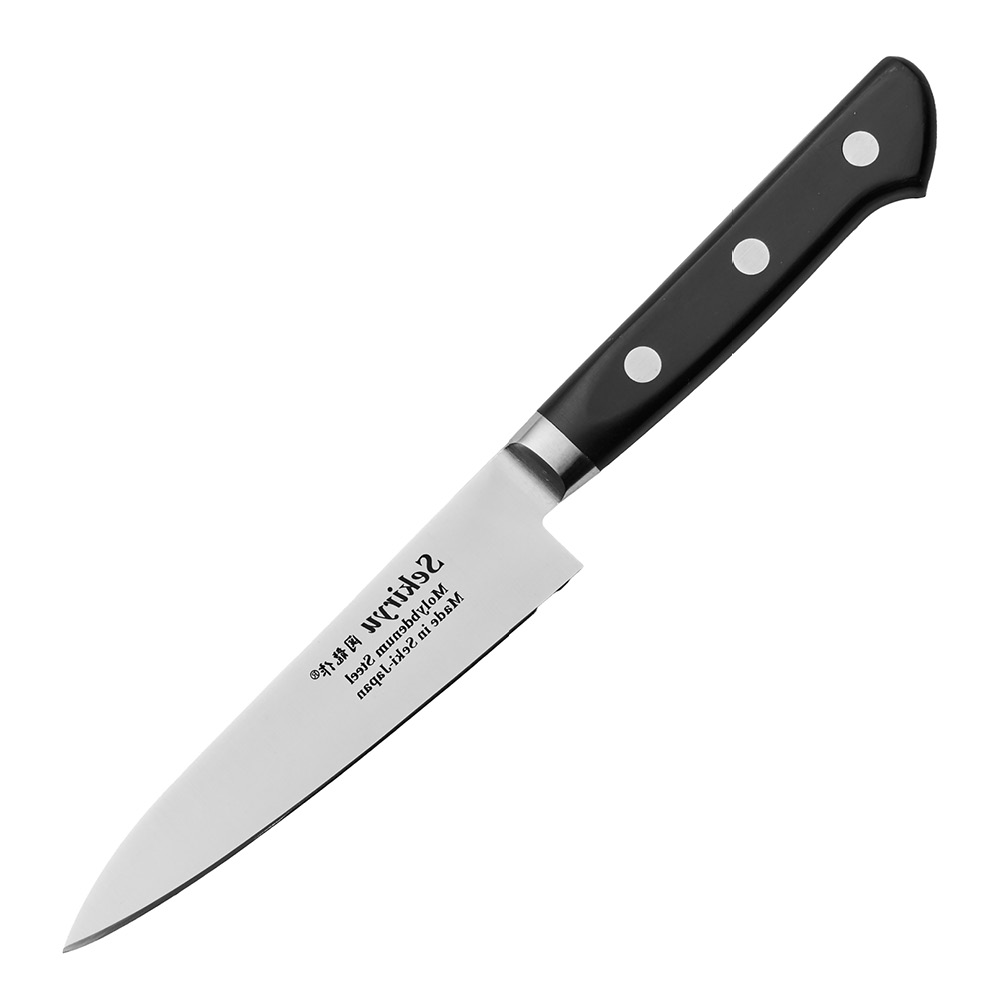 Sekiryu Master grönsakskniv 12 cm svart