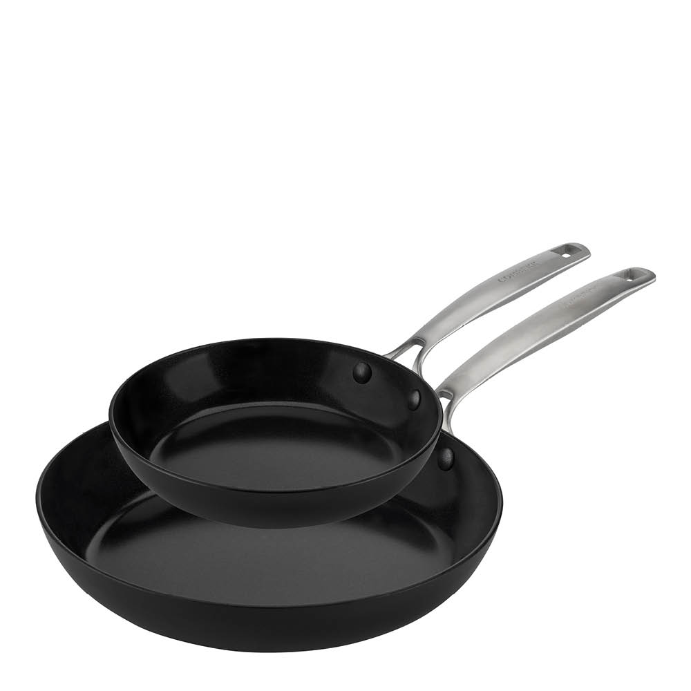 Combekk Element stekepannesett 2 deler 20 + 28 cm svart