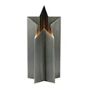 Asteri bordstjärna lampa 35 cm antikt tenn