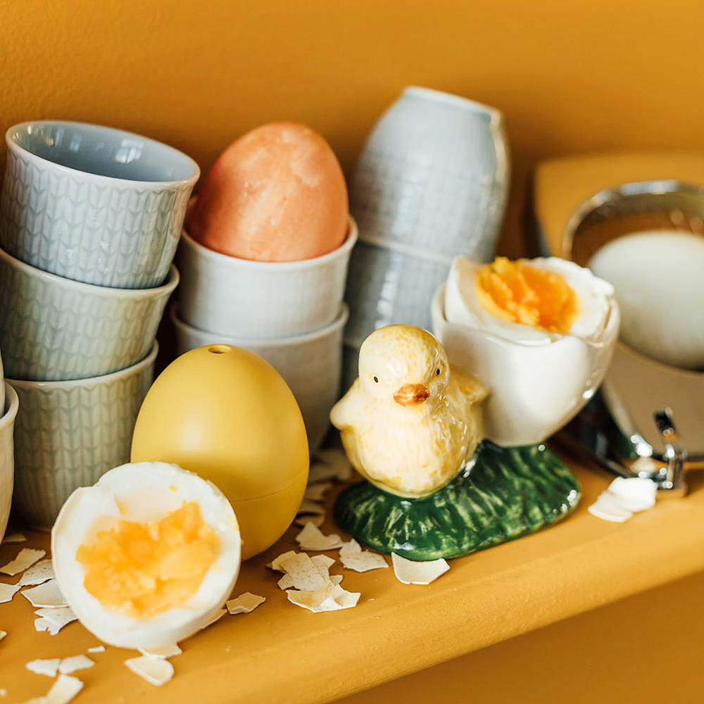 Bordallo Pinheiro Egg cup eggeglass 9x6 cm hvit