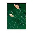 The Poster Club x Sofia Lind poster 30x40 cm coffee alone at place de clichy