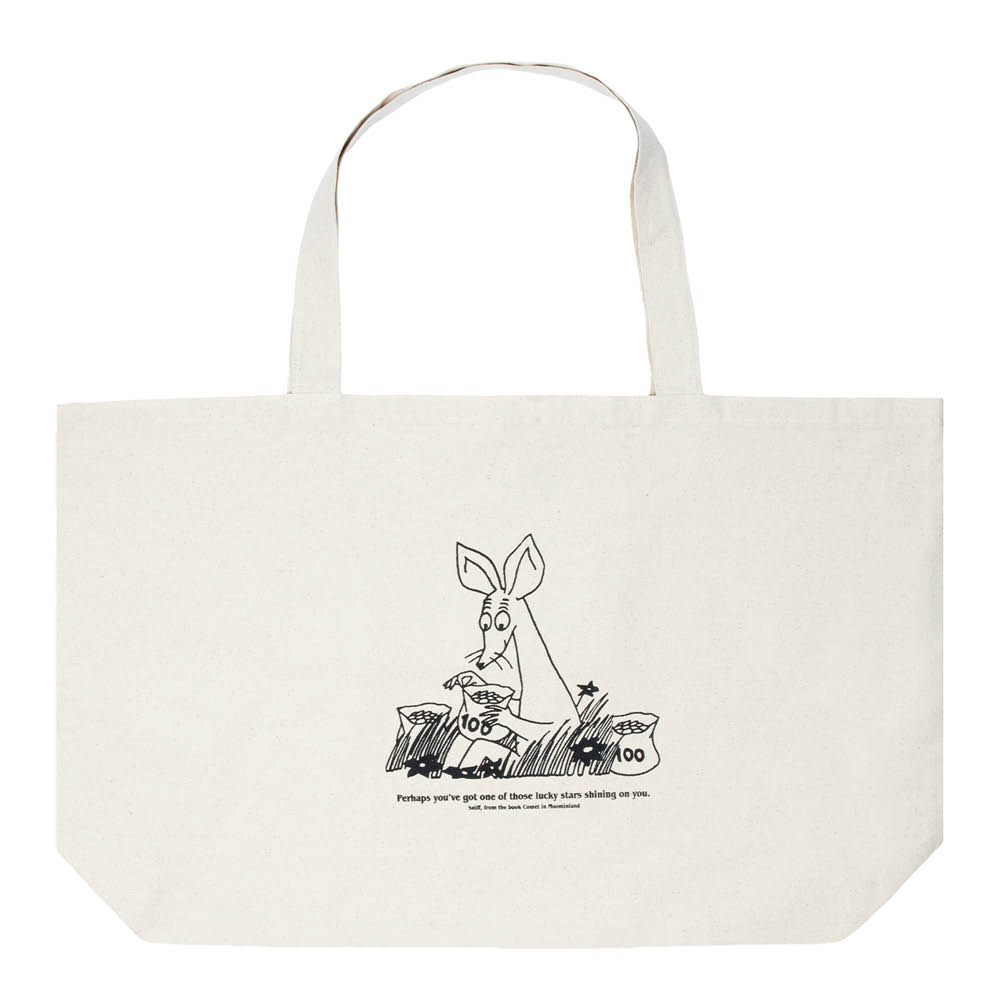 Nordicbuddies - Muumi Kangaskassi Nipsu 65x41 cm Beige
