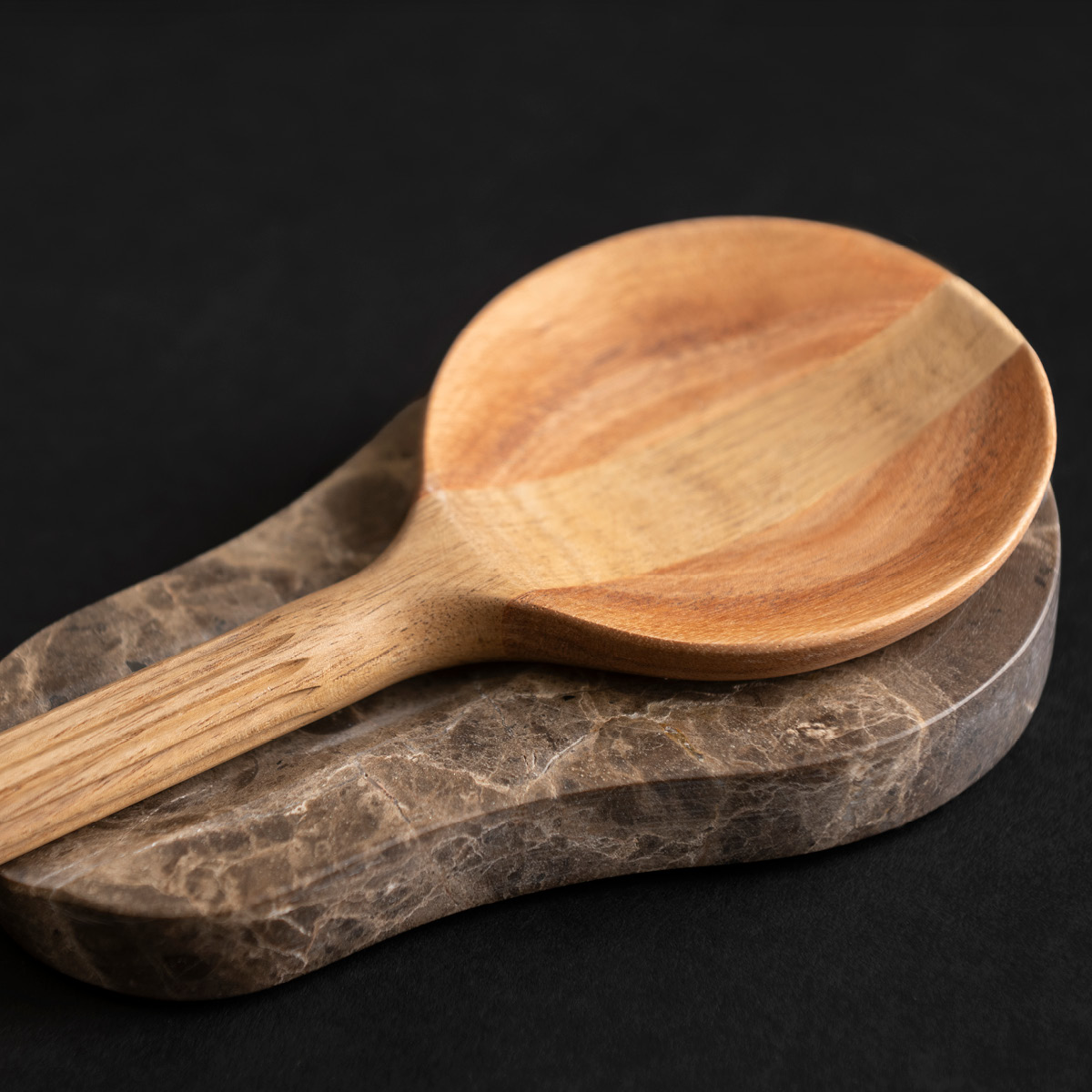 Maku Kitchen Life Slevhållare marmor 10 cm brun