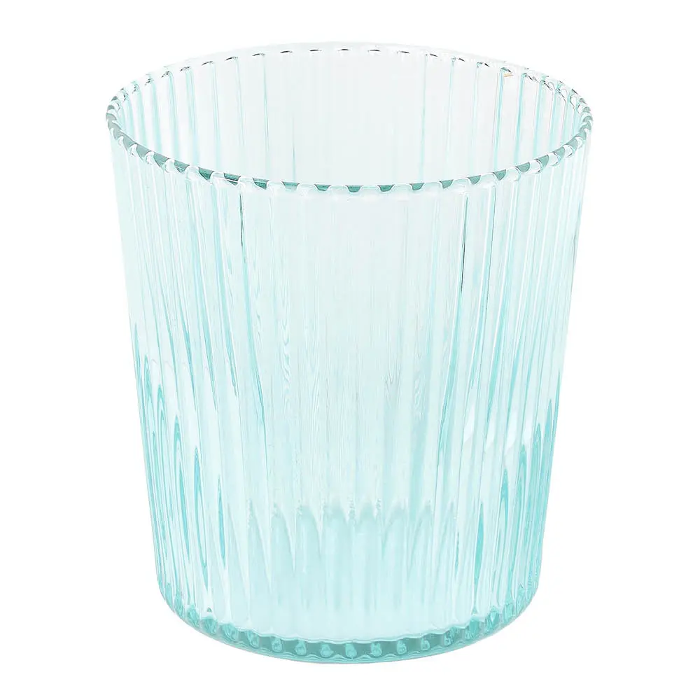 Ribbed Elegance glass Lucky 25 cl turkis