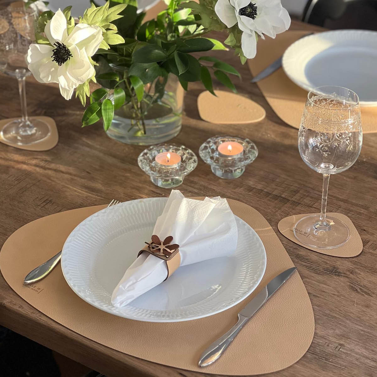 MiLLE W NORDISK DESIGN Sea Shell Pöytätabletti 47x37 cm Beige