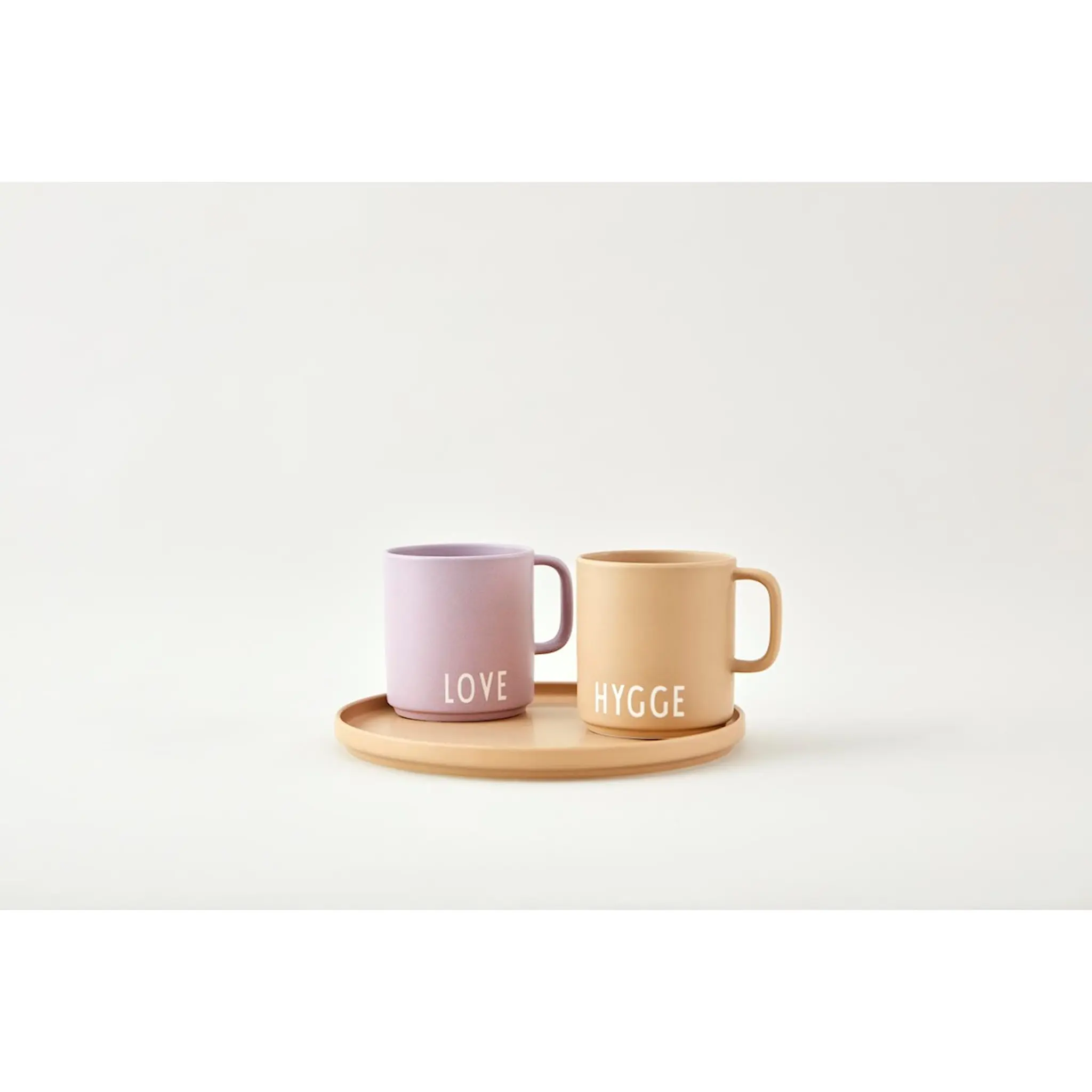 Design Letters Favourite Tallrik Hygge 22 cm Beige