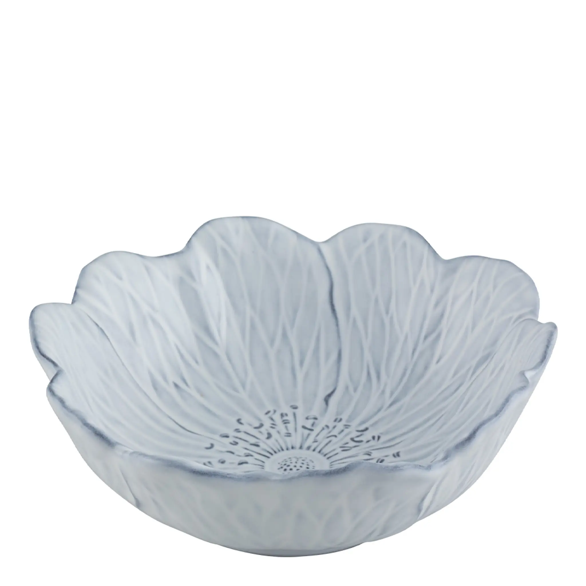 Bordallo Pinheiro Flora skål 17 cm antikvit