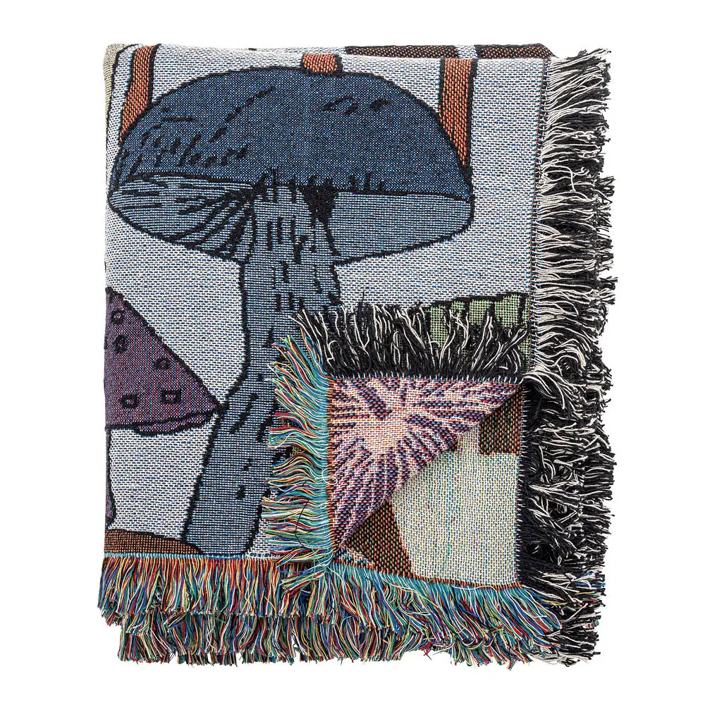 Sonam pledd 160x130 cm flerfarget