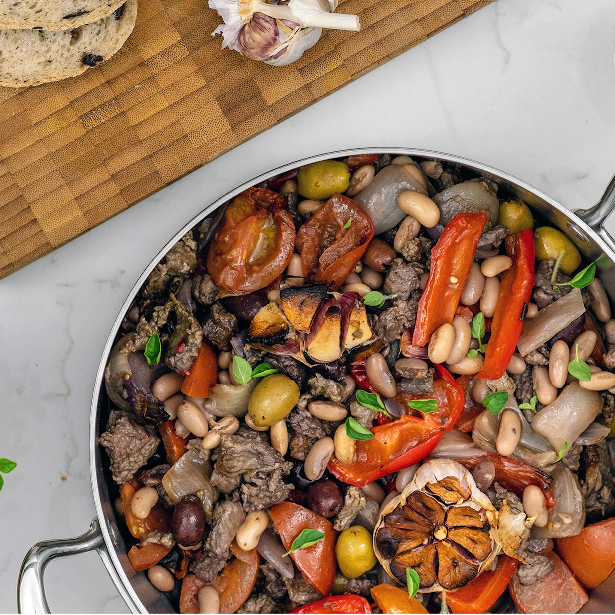 Samuel Groves Gryte med lokk 5L rustfritt stål