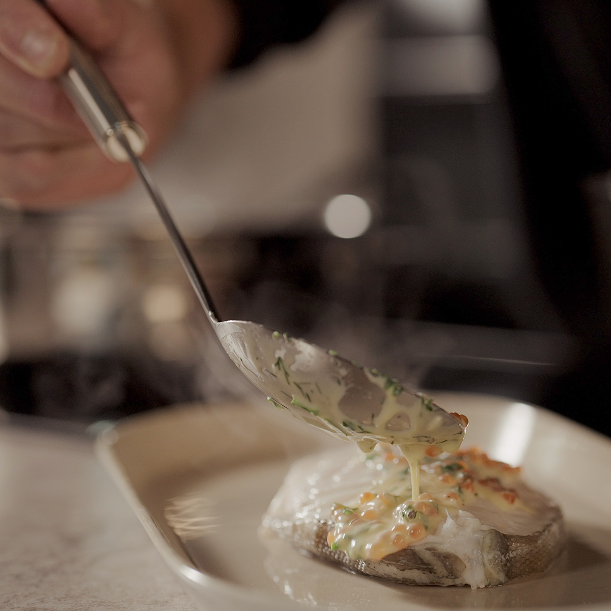 Modern House Chief Serveringssked 31 cm Stål