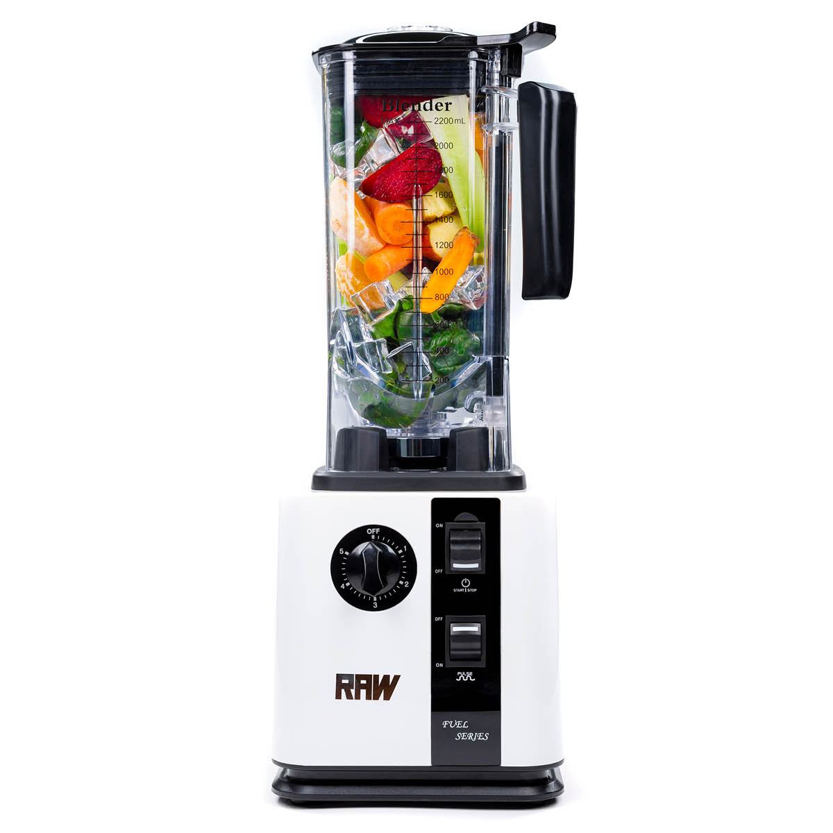RAW Blender Fuel 2.5HP 2,2L 1800W hvit