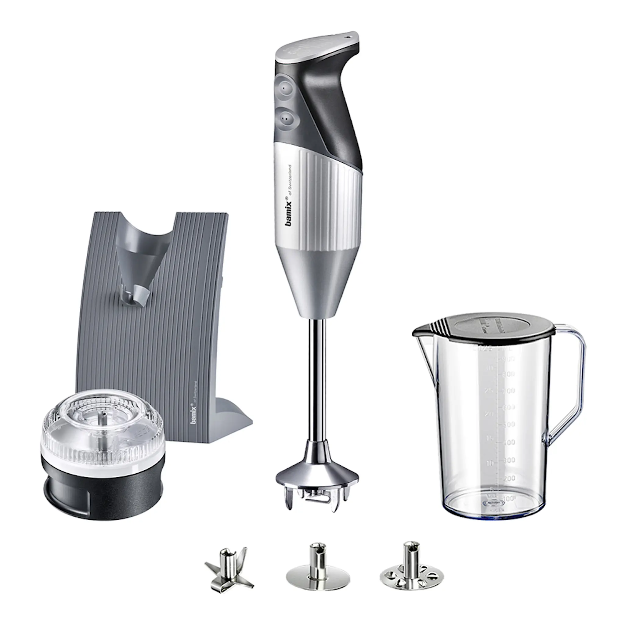 Bamix Bamix Stavmixer Swissline D 200 w Silvergrå