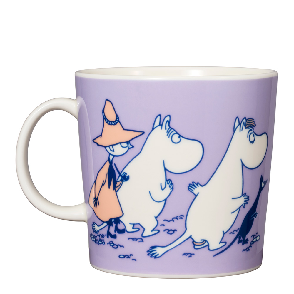 Moomin Arabia Muminmugg L ABC 40 cl lila