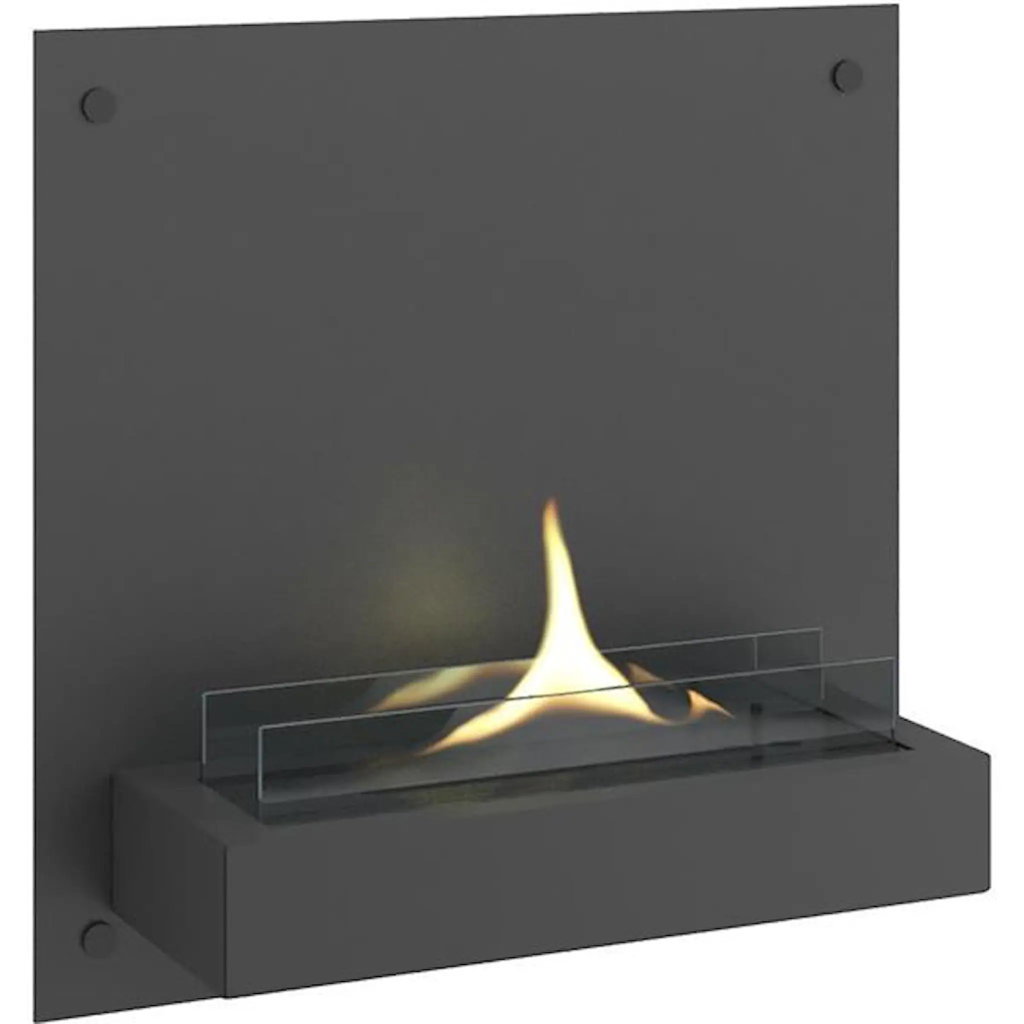 Tenderflame Solo 180 väggmonterad kamin 1 L svart
