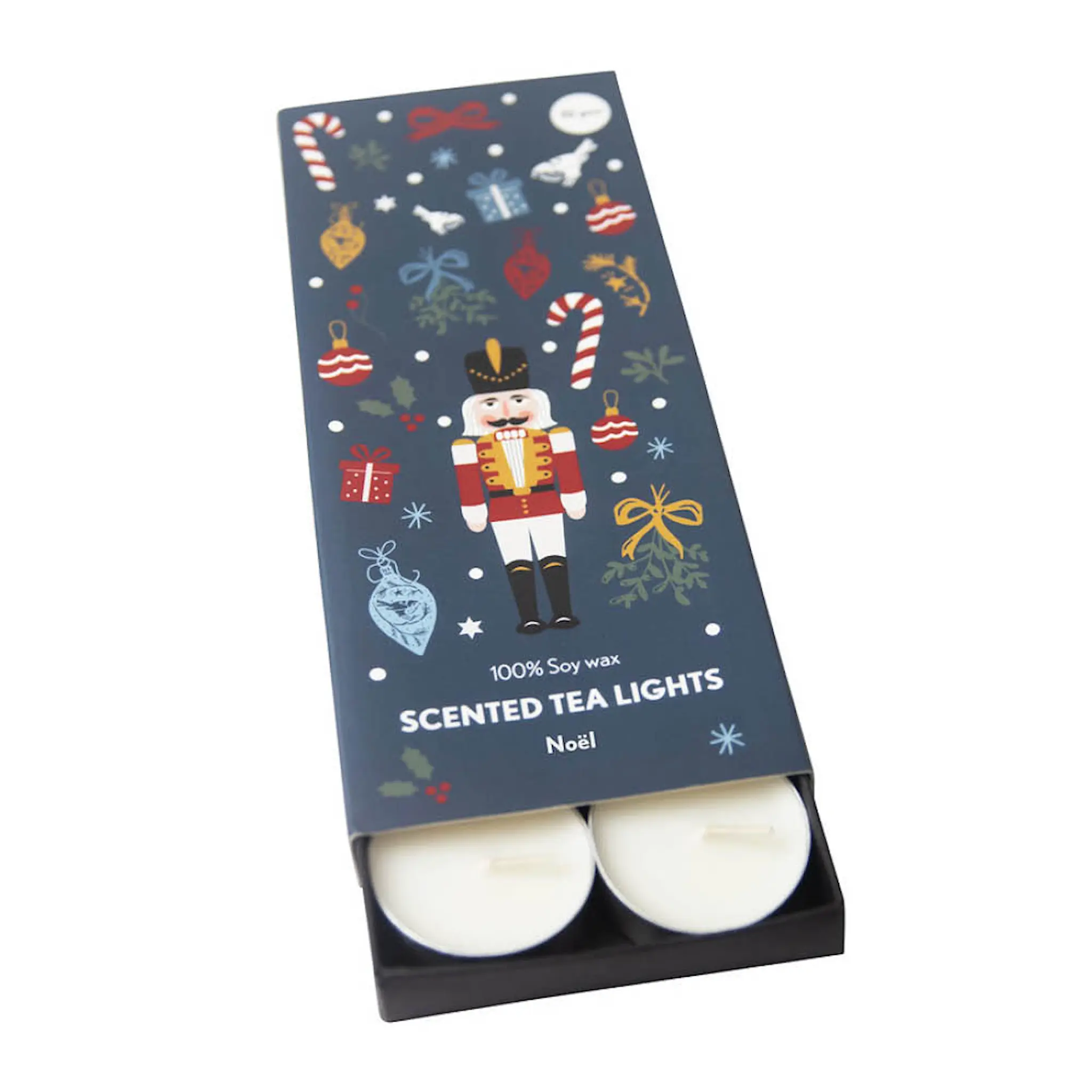 Pluto Noël värmeljus med juldoft 10-pack multi