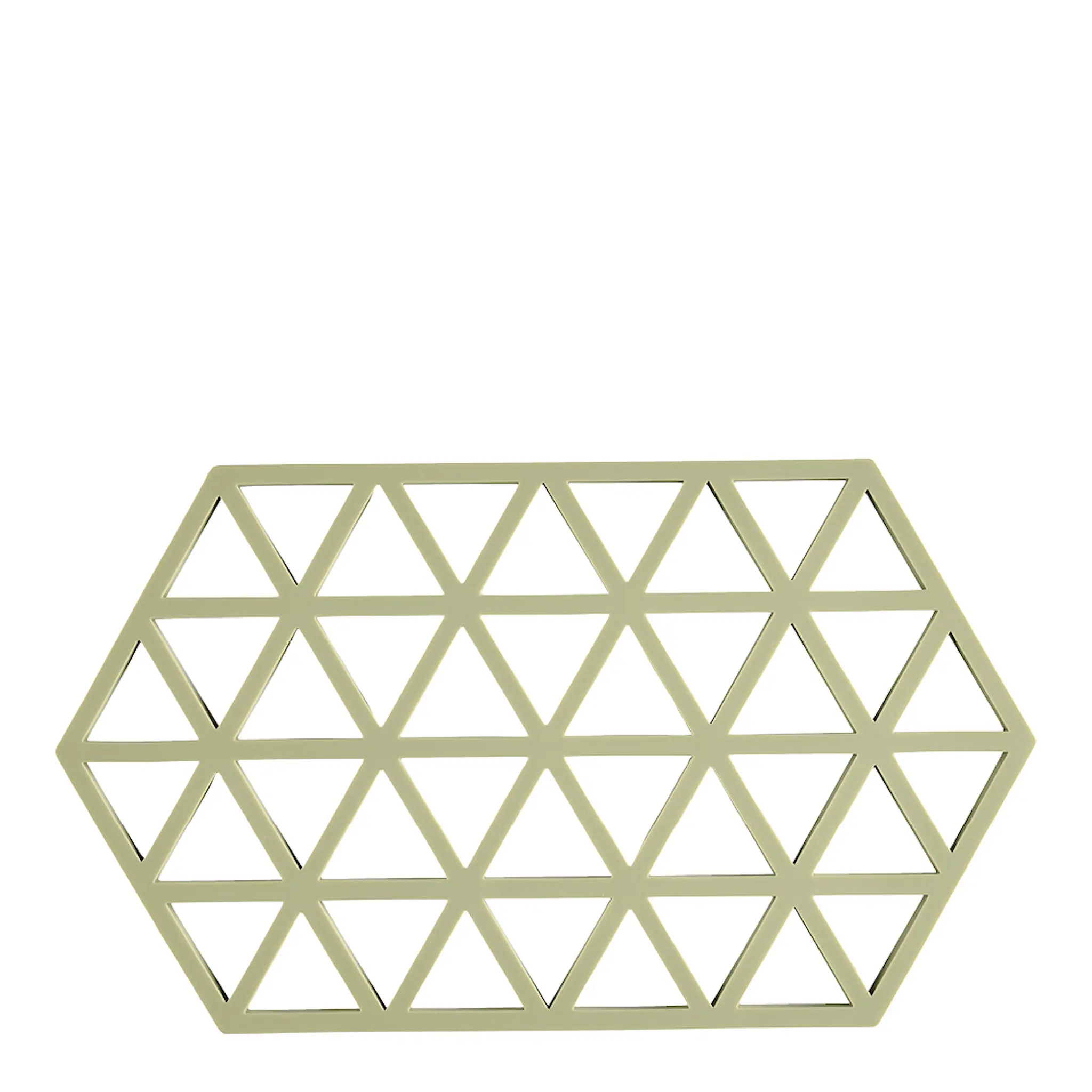 Zone Triangles Grytunderlägg 24 cm Matcha Green
