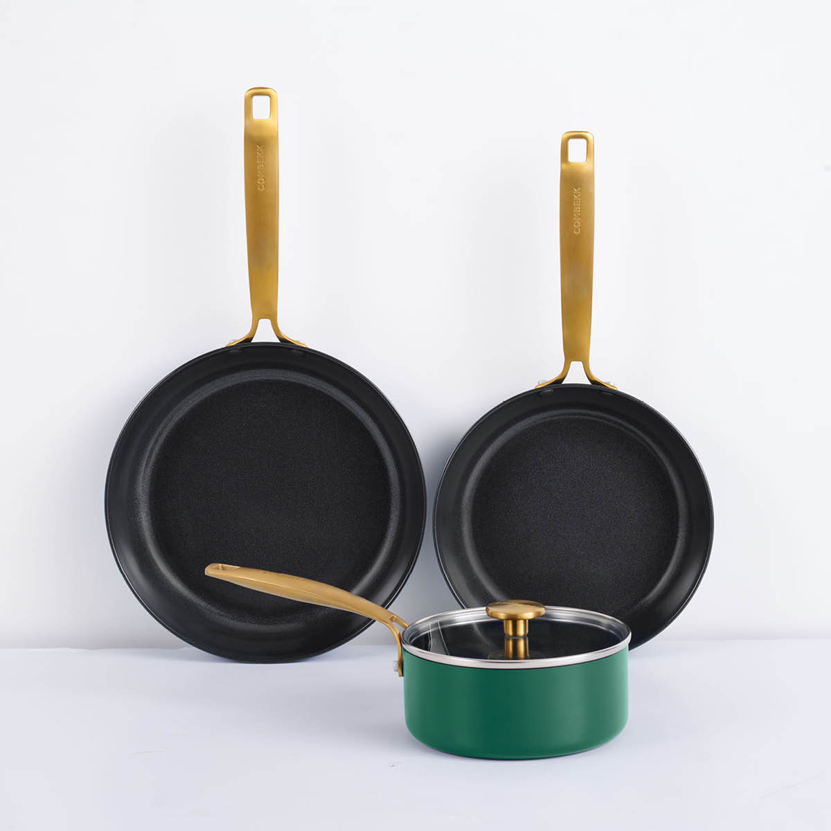 Combekk Element gryt- och stekpanneset 4 delar holly green