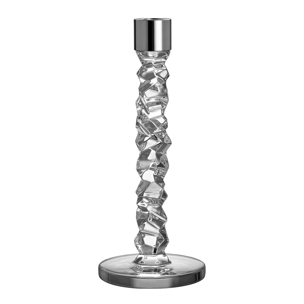 Orrefors Carat ljusstake 24,2 cm stål
