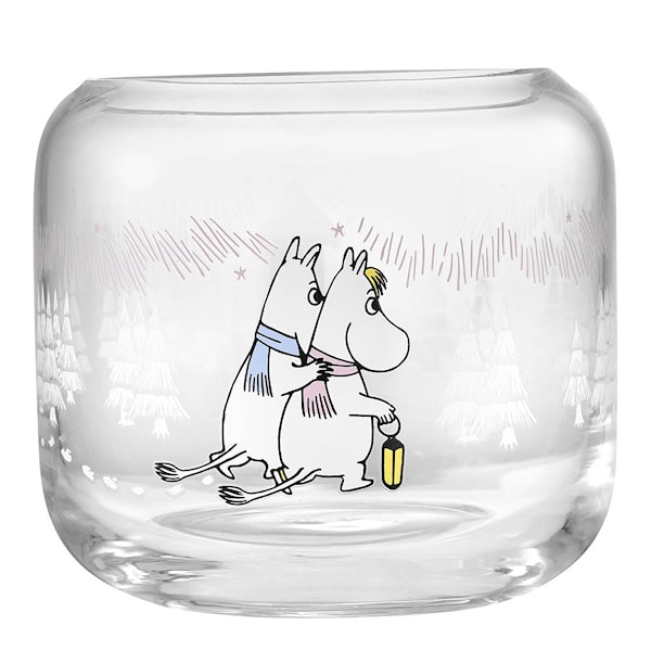 Mumin ljuslykta 8 cm Frostig dag