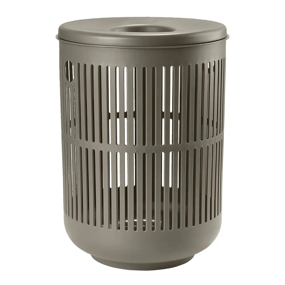 Ume skittentøykurv 54 cm taupe