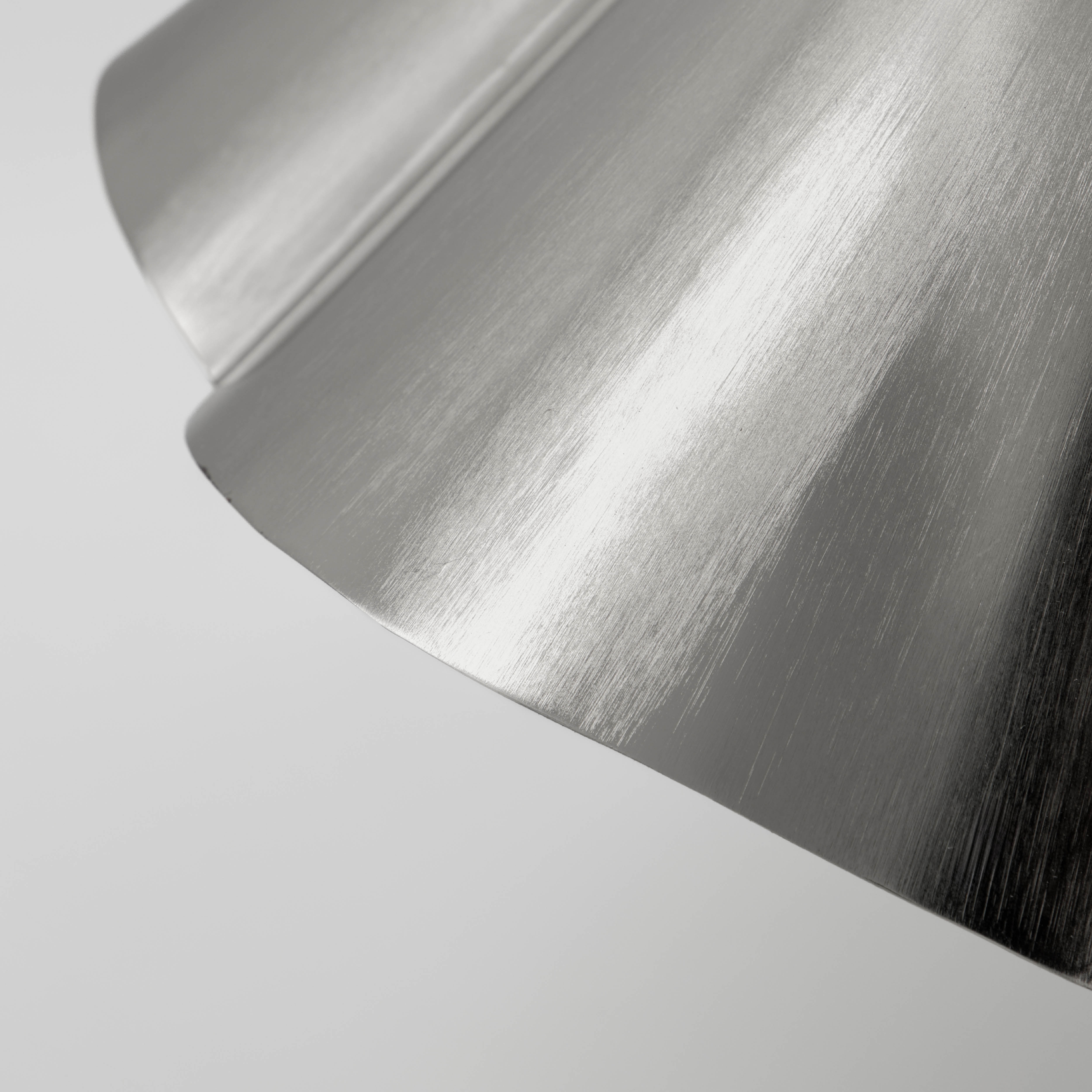 House Doctor Flola taklampe 50 cm børstet sølvfinish